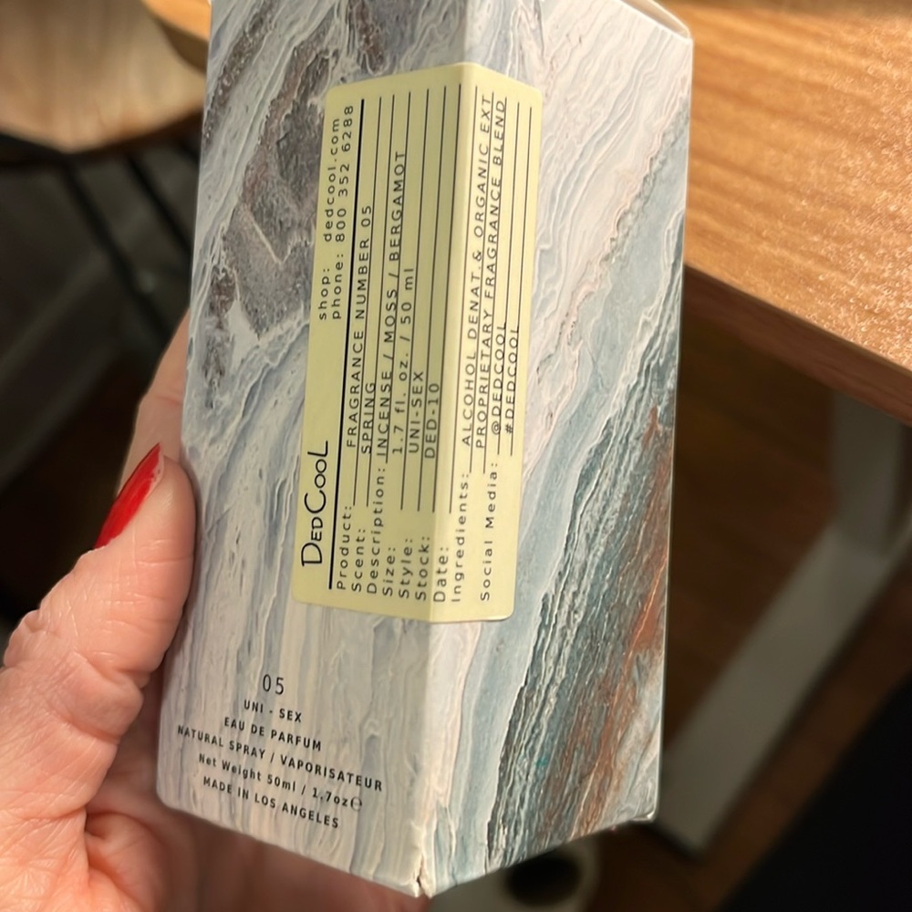 DedCool Fragrance Number 05 Eau de Parfum 1.7 oz